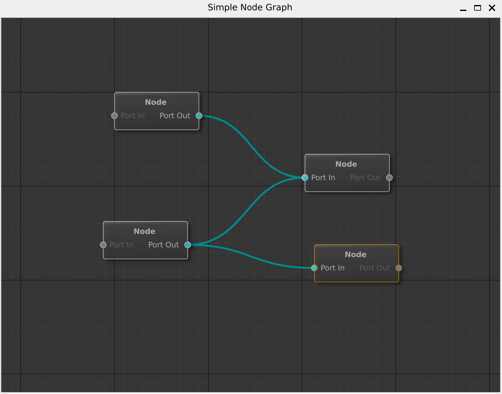 The node graph we'll build in this tutorial